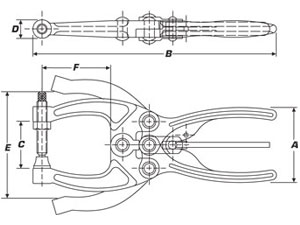 Squeeze Action Plier Clamps l 484